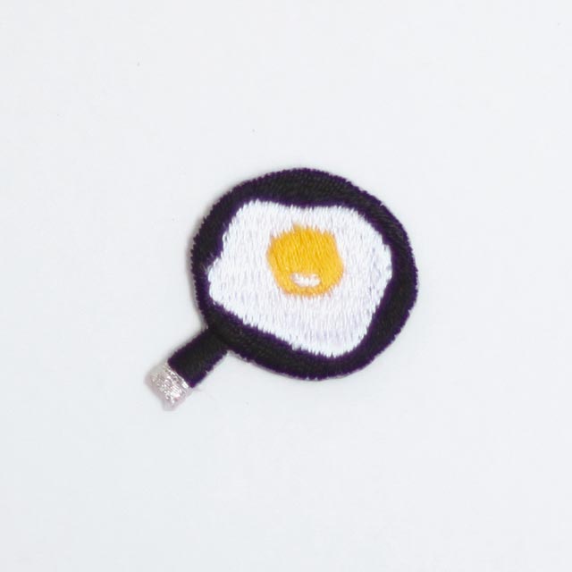 ワッペン 横田 pepi アイロン接着アップリケ めだまやき 08Bf99_