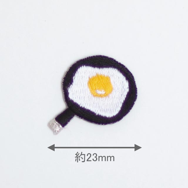 ワッペン 横田 pepi アイロン接着アップリケ めだまやき 08Bf99_