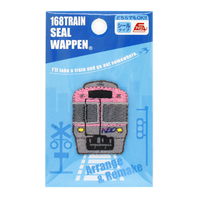 シールワッペン 168トレイン(TR81) 京王井の頭線100系 08Bf99_
