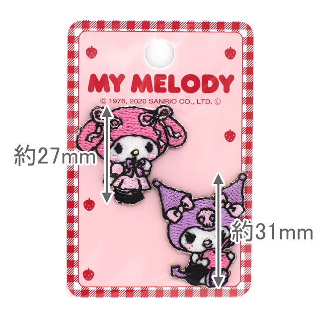 ワッペン サンリオ(RIO-3002) ミニワッペン MM マイメロディ 08Bf99_