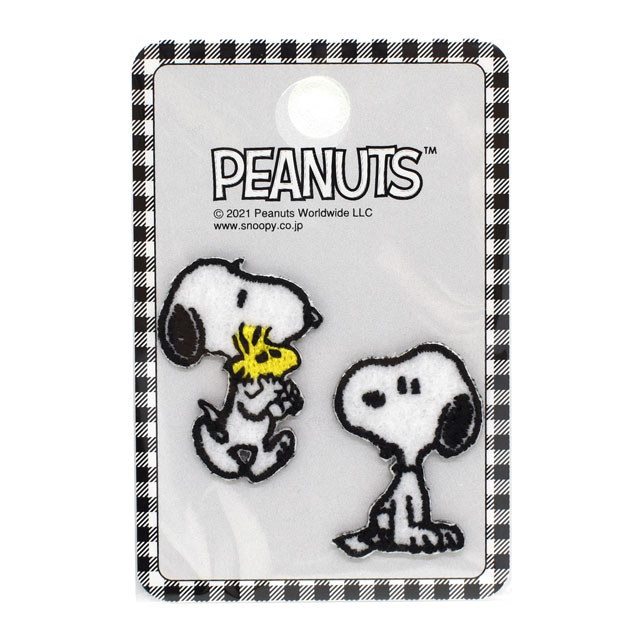 ワッペン PEANUTS/ピーナッツ(RIO-3004) ミニワッペン SN スヌーピー 08Bf99_