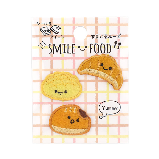 ワッペン すまいるふーど（SFW-06） いろんなパン 08Bf99_