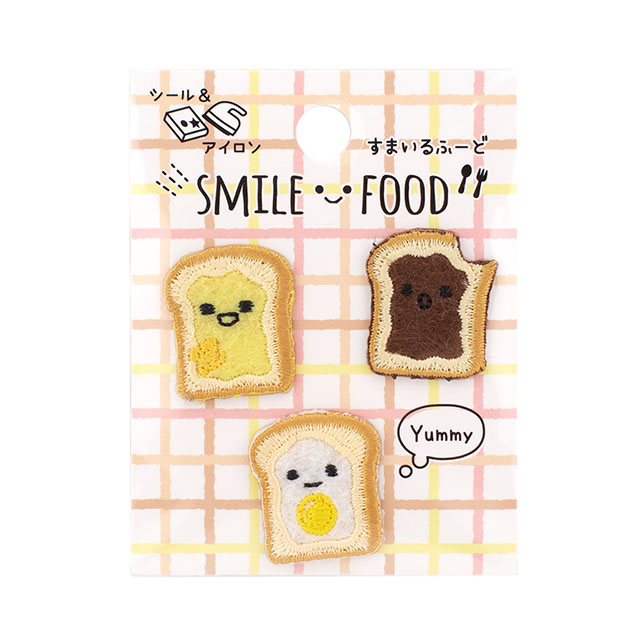 ワッペン すまいるふーど（SFW-07） トーストたち 08Bf99_
