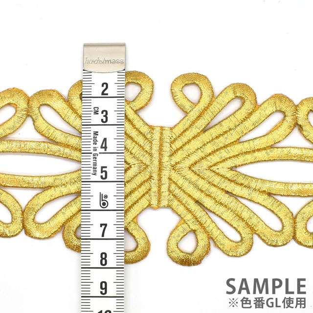 アイロン接着刺繍モチーフ(SM15) SL.シルバー 07Ac99_