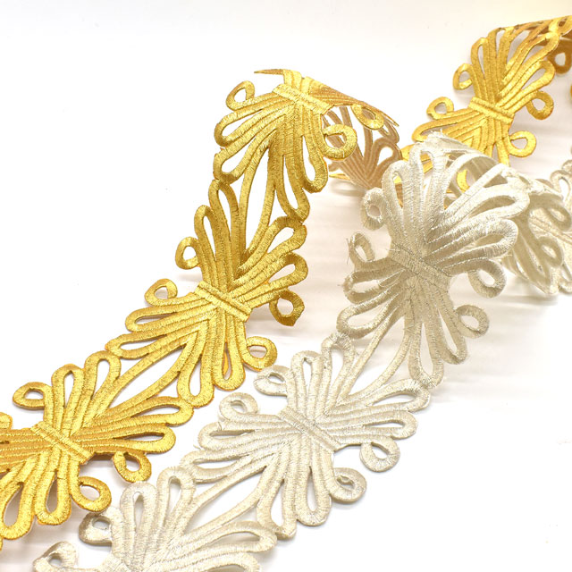 アイロン接着刺繍モチーフ(SM15) SL.シルバー 07Ac99_