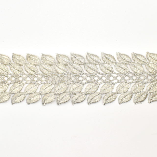 アイロン接着刺繍モチーフ(SM19) SL.シルバー 07Ac99_