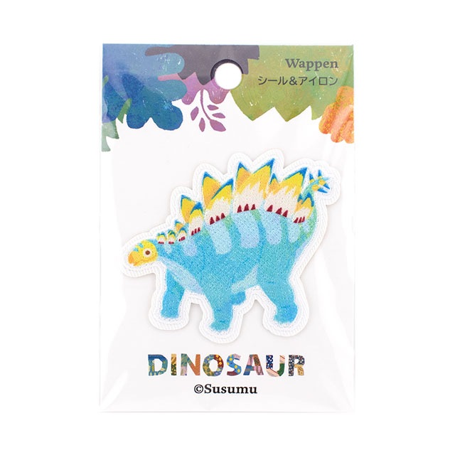 Susumu 恐竜ワッペン(SSW-03) ステゴサウルス 08Bf99_
