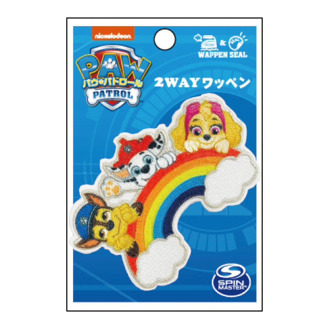 ワッペン パウ・パトロール(T01Y2119) 大 チェイス・マーシャル・スカイ 08Bf99_