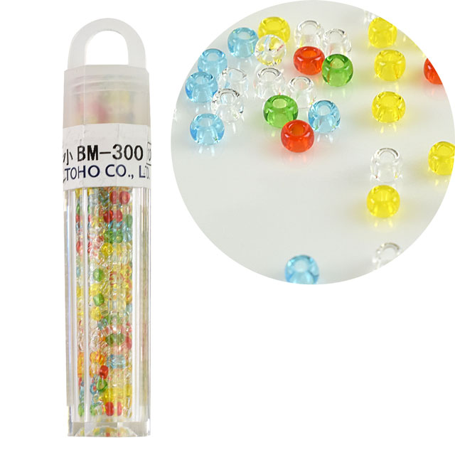 TOHO クイーンビーズ 丸小ビーズ ミックス BM-300 06Ad99_