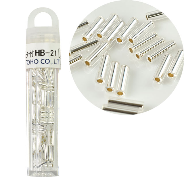 TOHO クイーンビーズ 二分竹ビーズ HB-21 06Ad99_