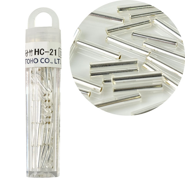 TOHO クイーンビーズ 三分竹ビーズ HC-21 06Ad99_