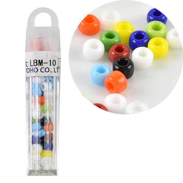 TOHO クイーンビーズ 特大ビーズ ミックス LBM-10 06Ad99_