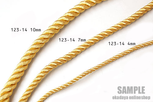 コード(123-14) 4mm 770.ゴールド 08Be99_
