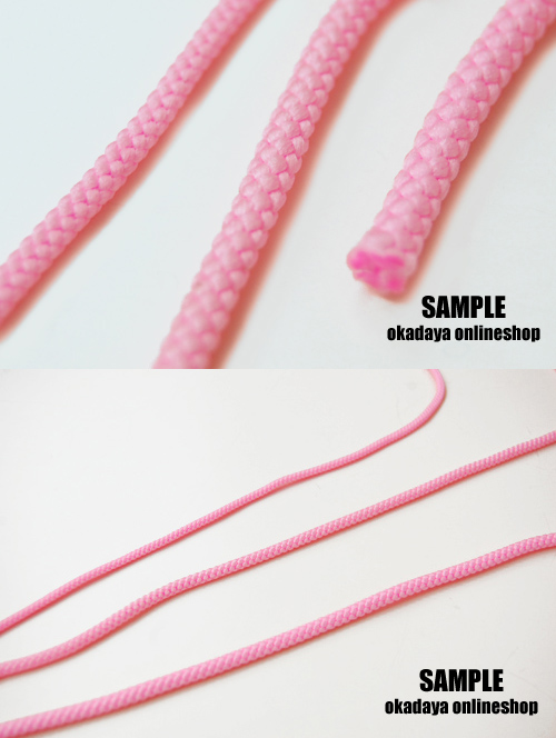 江戸打ち紐(126-2000) 約3mm 33.黄みどり 08Be99_