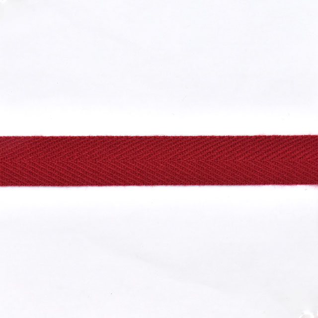 持ち手用テープ ハイバンド杉綾 約20mm幅/約1mm厚 25.エンジ 08Be18_