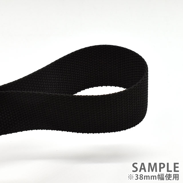 持ち手用テープ パイレンバンド・厚(TAP1620B) 20mm幅/1.6mm厚 19.黒 08Be18_