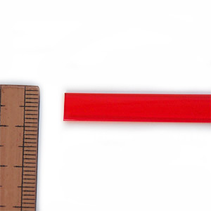 ビニールクリアテープ(サルカン) 7mm 2.赤 08Be19_