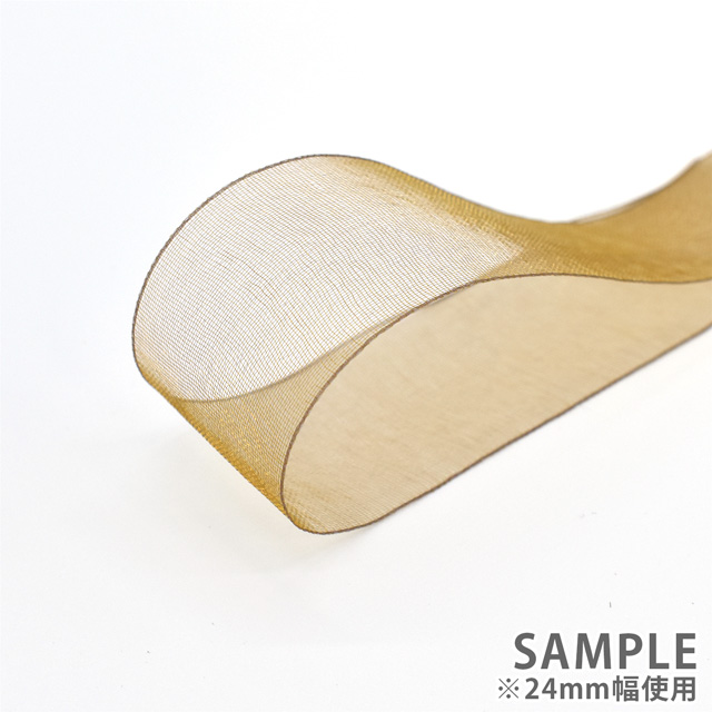 コア シルキーオーガンジーリボン(1170) 48mm 色番185 07Aa99_