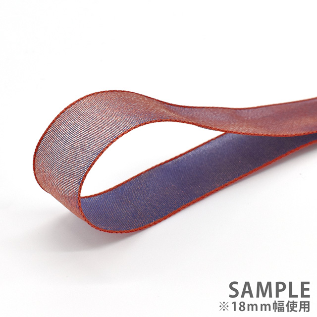 玉虫オーガンジーリボン(4139) 36mm 色番6 07Aa99_