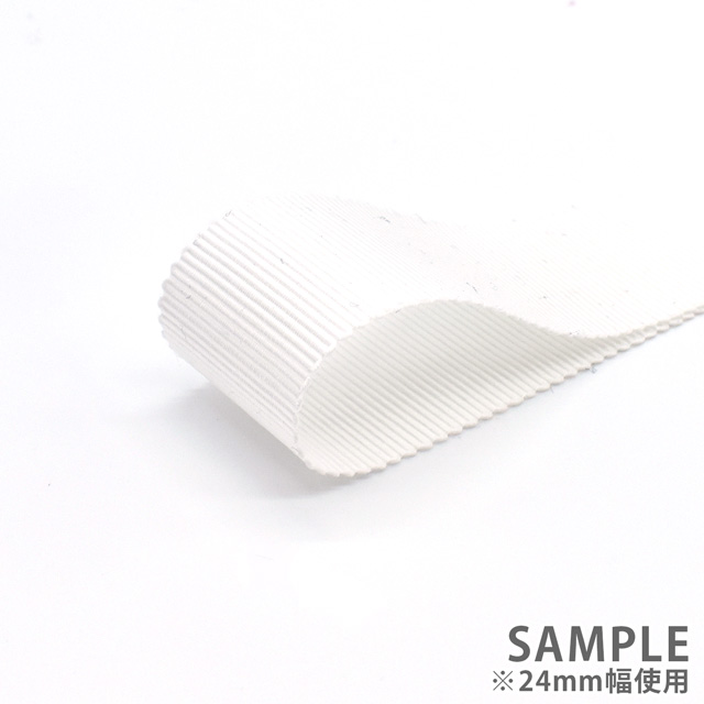 グログランリボン(M7200-6) 6mm 01.ホワイト 07Aa99_