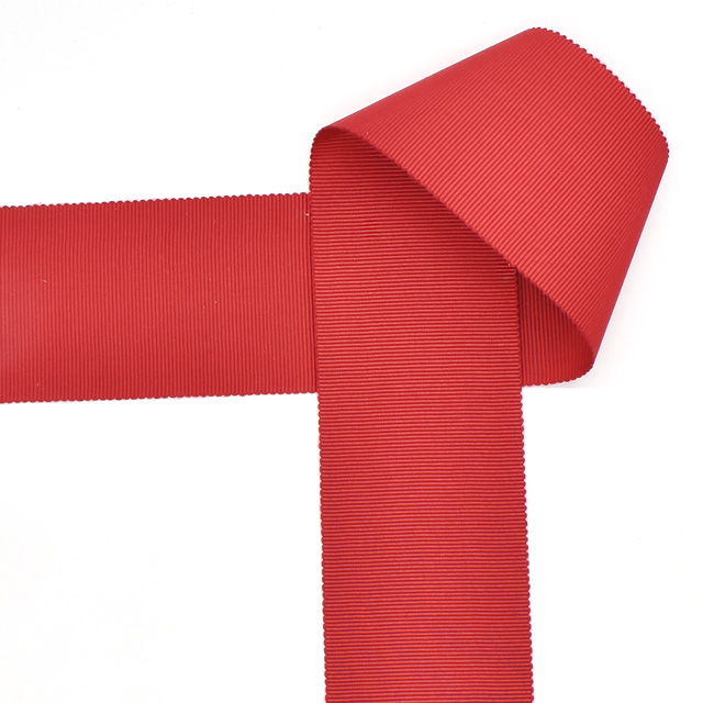 グログランリボン(M7200-50) 50mm 25.クリムゾンレッド 07Aa99_