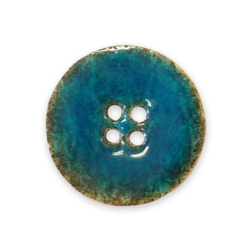 エポキシ・ココナツボタン(10081370) 23mm 55.ブルーグリーン系 08Bg99_