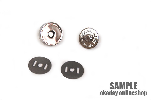 マグネットボタン 磁気防止差し込みタイプ(1121) 14mm G.ゴールド 08Bg99_