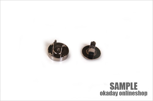 マグネットボタン 磁気防止差し込みタイプ(1121) 14mm G.ゴールド 08Bg99_