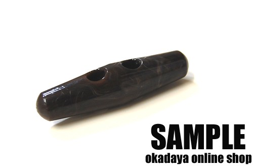 プラスチックダッフルボタン(208930) 50mm 09.黒 08Bg99_