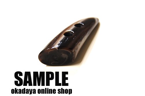 つのボタン(CDF1) 40mm 09.黒 08Bg99_