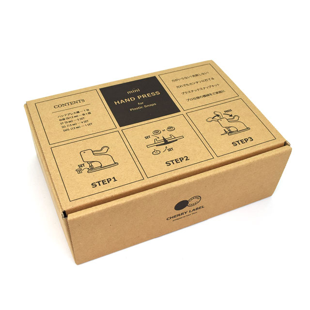 CHERRY LABEL ミニハンドプレススターターセット(CL-M1) 08Bg99_
