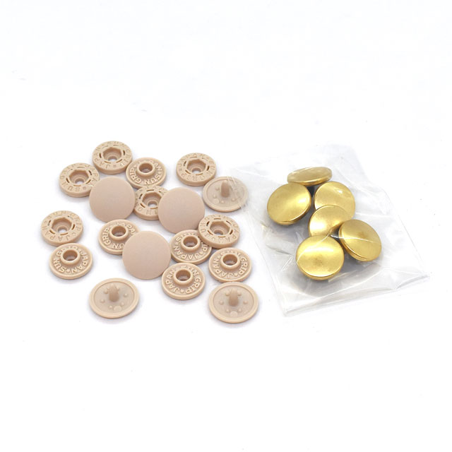 CHERRY LABEL プラスナップ サンメタルスナップ(SMS13) 13mm TYL.ゴールド 6組入 08Bg99_