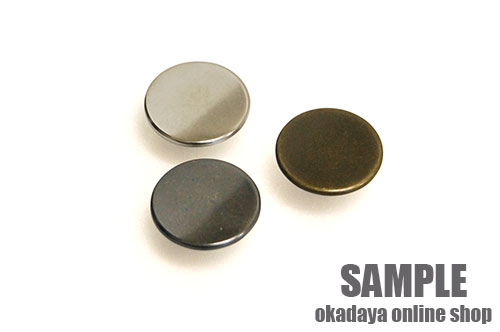 デニムボタン ネオバー無地(NP-1-17) 17mm ABL.いぶしゴールド 08Bg99_