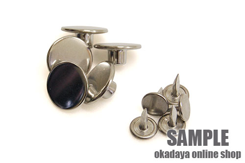 デニムボタン ネオバー無地(NP-1-17) 17mm ABL.いぶしゴールド 08Bg99_