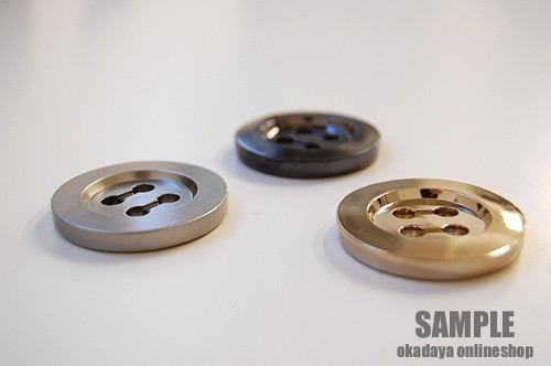 デカメタルボタン(KR858) 40mm BN.ブラックニッケル 08Bg99_