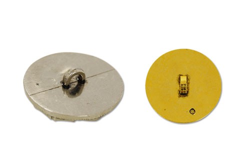 メタル薔薇ボタン(M-1344) 30mm 3.ブラックニッケル 08Bg99_