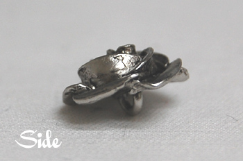 バラモチーフメタルボタン(OBU4891) 13mm PGU.ゴールド 08Bg99_