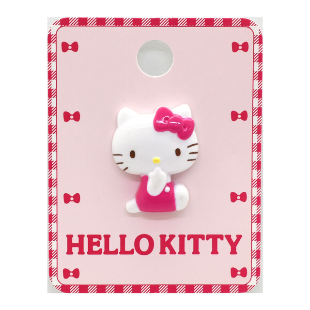 キャラクターボタン ハローキティ(RIO-1801) 全身 1個入 08Bg99_