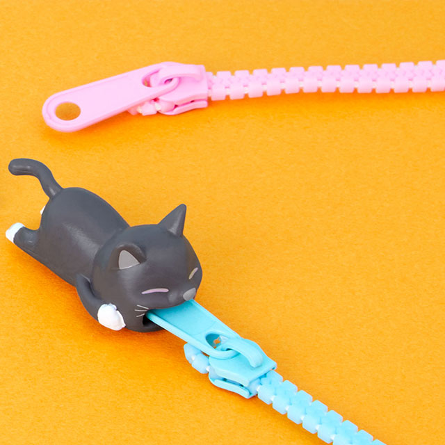 ファスナー用アクセサリー ZIPPERBITE ジッパーバイト ネコ オス(VRT42749) 08Co99_