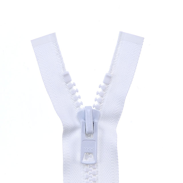 YKK 10ビスロンファスナー(10VF DA OP) オープン 100cm 501.白 08Co99_