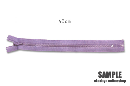 YKK フラットニットファスナー 止め(25FK) 40cm 874.レタスグリーン 08Co99_