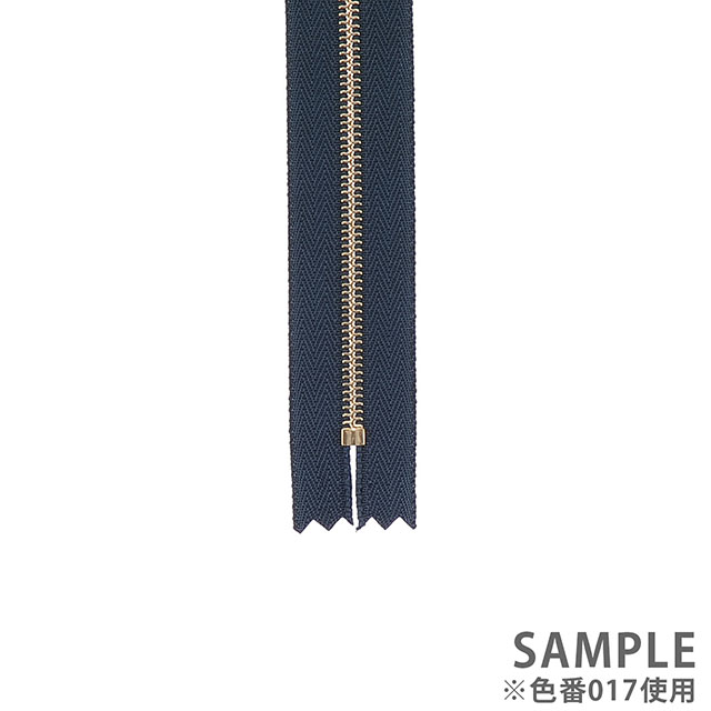 YKK メタルファスナー エクセラ(2SGOG DA2E C) ゴールド 止め 30cm 017.パイングリーン 08Co99_