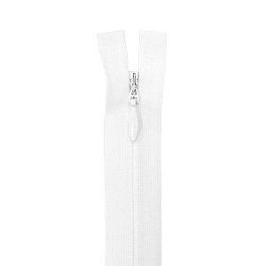 YKK コンシールファスナー オープン(3CH DAO OP) 56cm 501.白 08Co99_