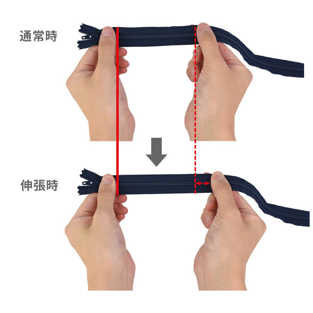 YKK 樹脂ファスナー ソフレックス 止め (3CS-DA-C) 60cm 30.オフホワイト 08Co99_