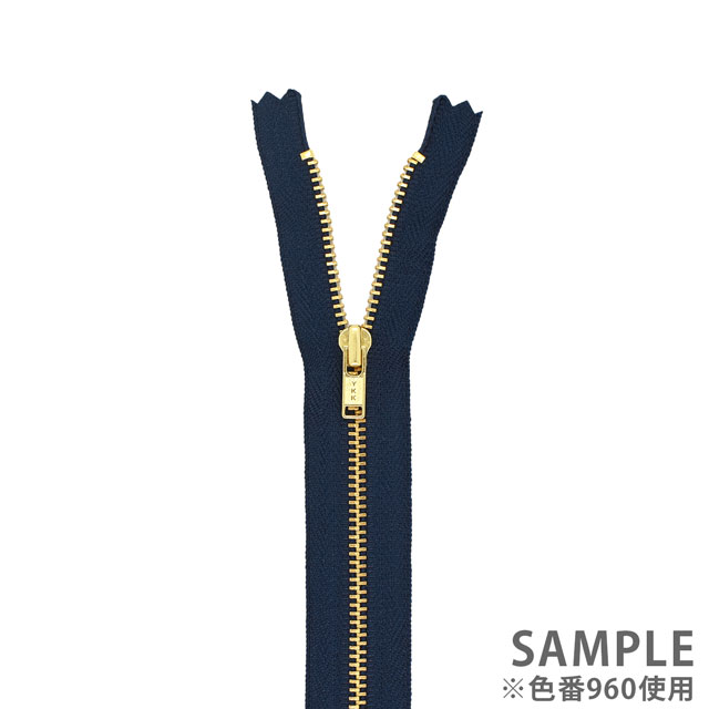 YKK メタルファスナー(3G DA C) ゴールド 止め 30cm 817.ローズピンク 08Co99_