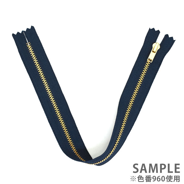 YKK メタルファスナー(3G DA C) ゴールド 止め 30cm 817.ローズピンク 08Co99_