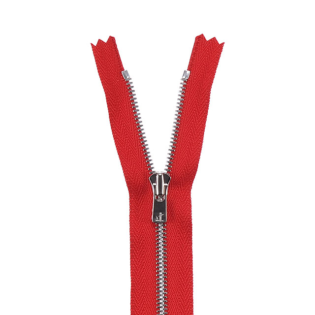YKK メタルファスナー エクセラ(3SGWP DA2E C) シルバー 止め 30cm 519.スカーレット 08Co99_