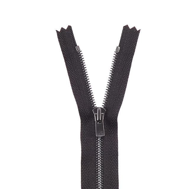 YKK メタルファスナー エクセラ(3SGWH DA2E C) アンティークシルバー 止め 30cm 916.こげ茶 08Co99_