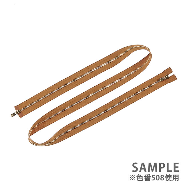 YKK メタルファスナー エクセラ(3SGWOG DA2E MR) ゴールド 逆開オープン 100cm 169.ディープネイビー 08Co99_