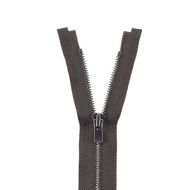 YKK メタルファスナー エクセラ(3SGWH DA2E OP) アンティークシルバー オープン 100cm 223.オリーブ 08Co99_